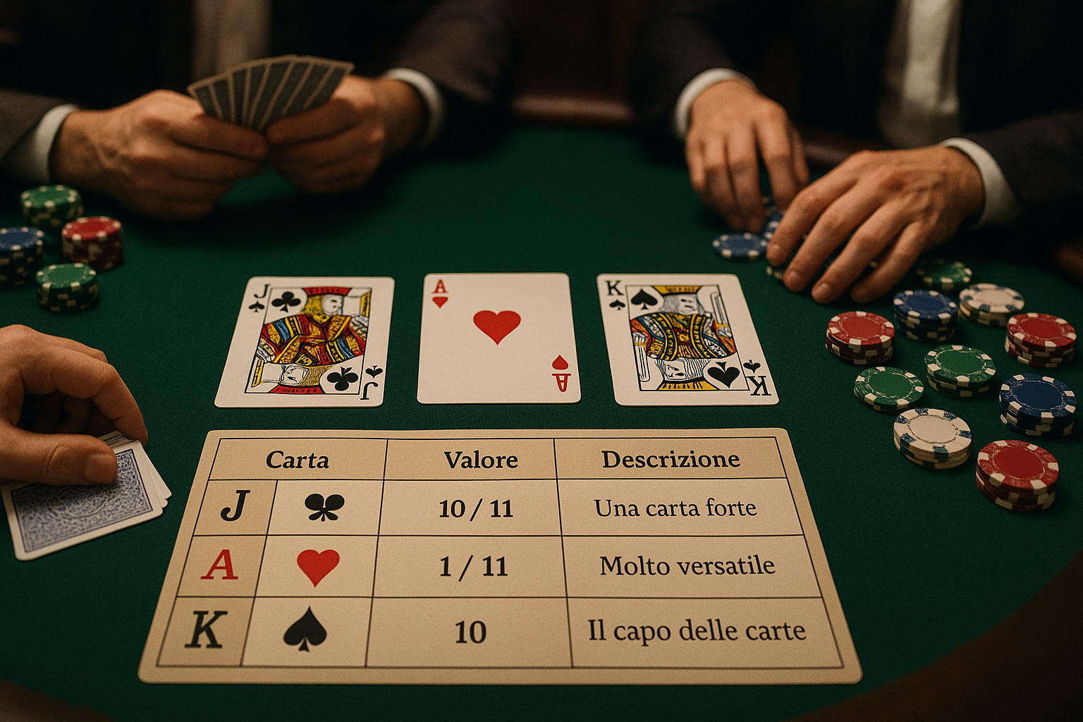 Le carte da gioco